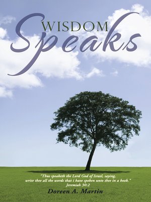 cover image of WISDOM SPEAKS